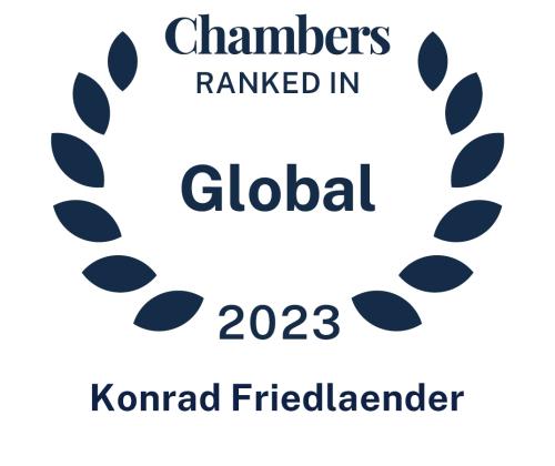 Chambers Global 2023 - Konrad Friedlaender