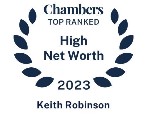 Chambers High Net Worth 2023 - Keith Robinson