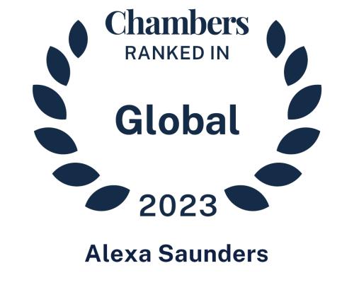 Chambers Global 2023 - Alexa Saunders