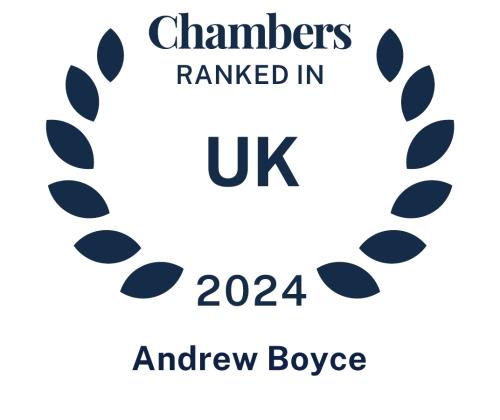 Andrew Boyce Chambers UK 2024