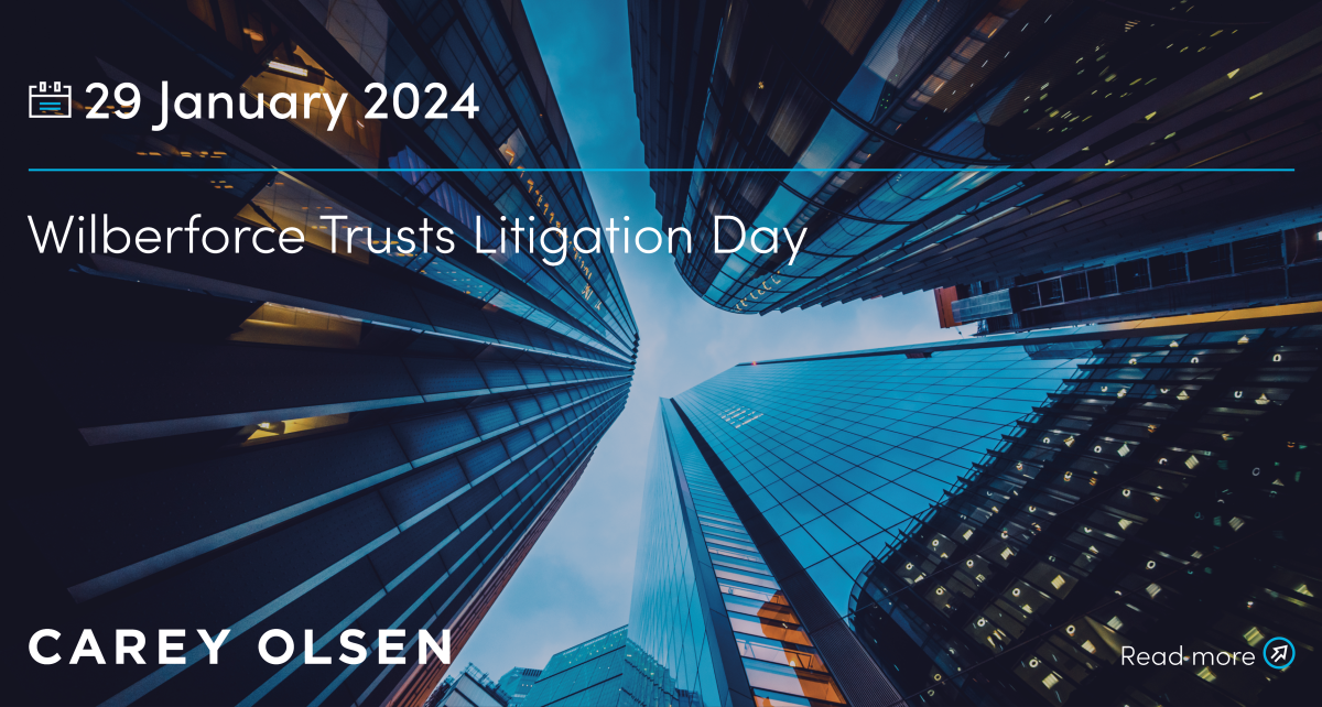 Wilberforce Trusts Litigation Day 2024