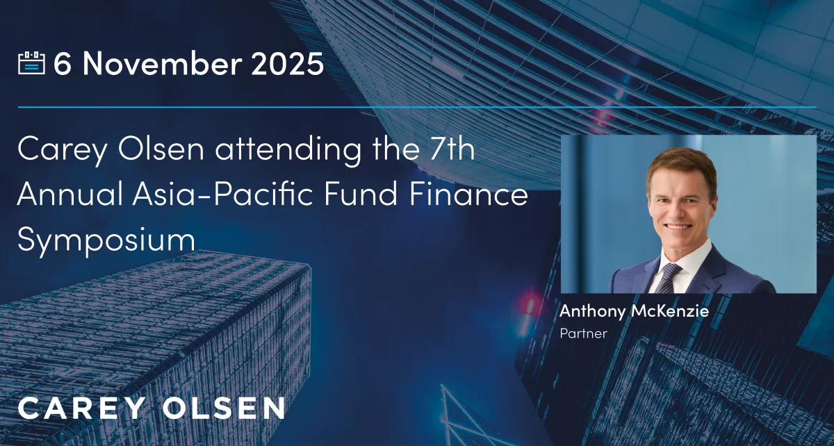 Carey Olsen attending the 7th Annual Asia-Pacific Fund Finance Symposium