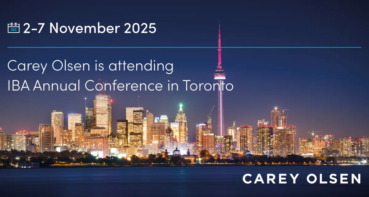 Carey Olsen in Toronto for the IBA Annual Conference 2025