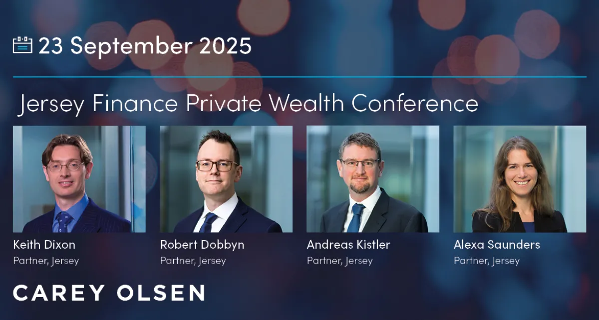 Jersey finance private wealth conference