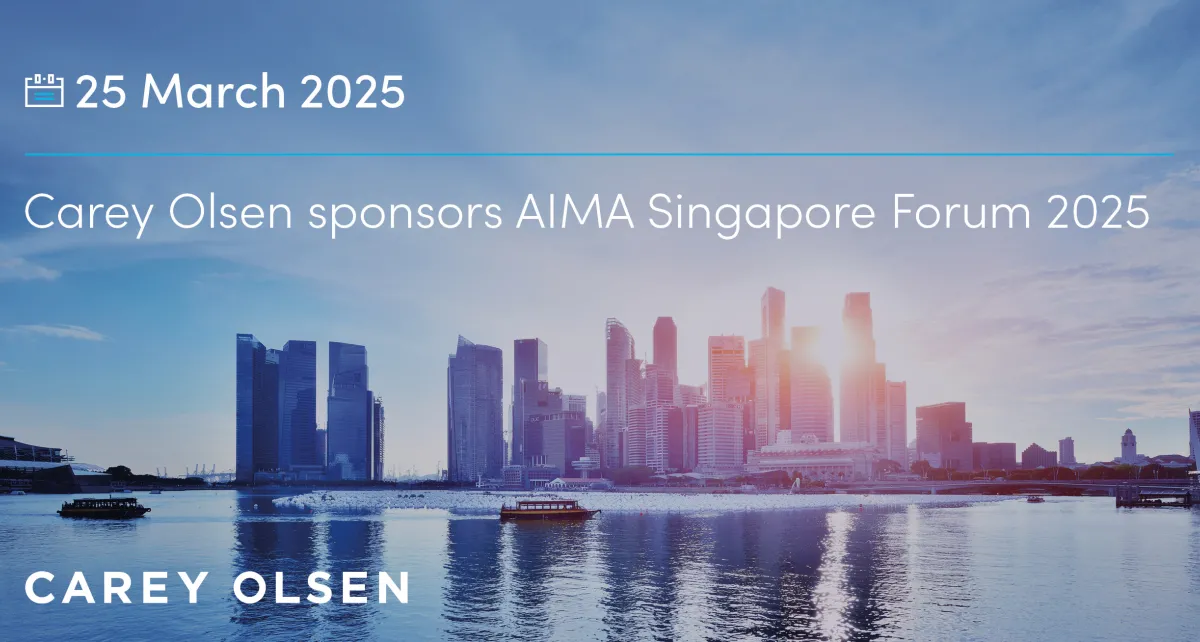 Carey Olsen sponsors AIMA Singapore Forum 2025