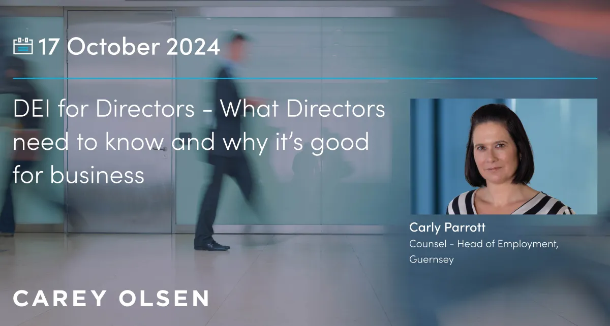 Carly Parrott to speak on 'DEI for Directors'