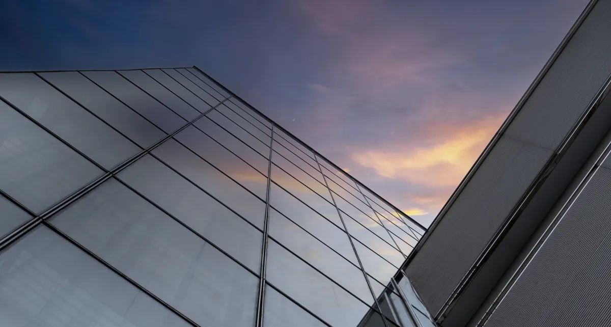 glass building
