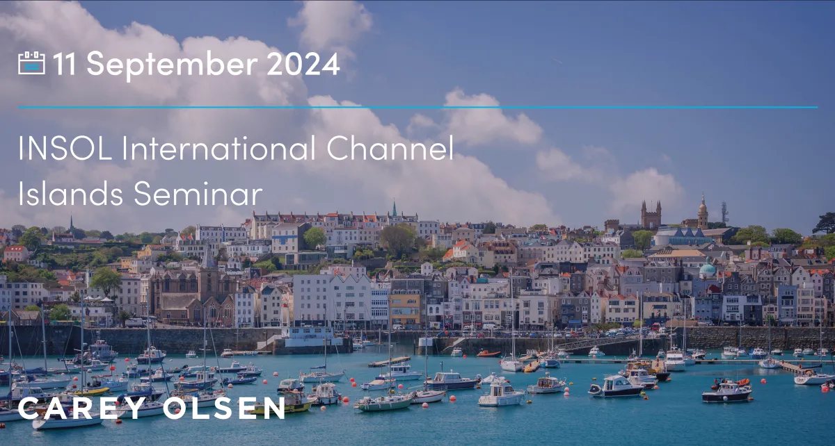 Carey Olsen sponsor INSOL Channel Islands