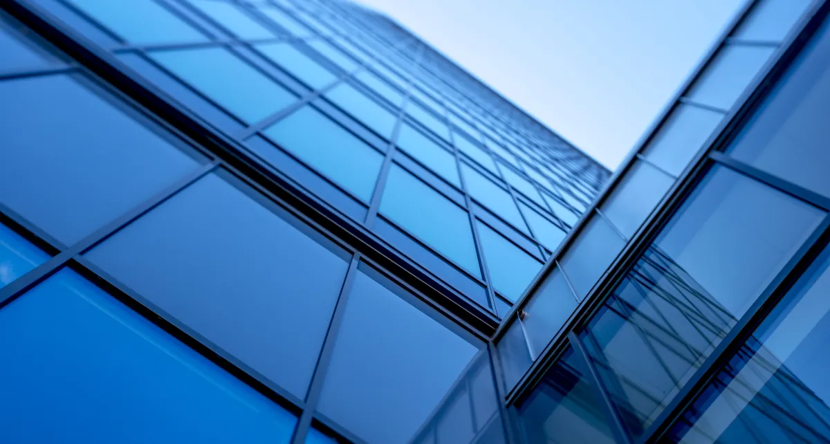 glass building