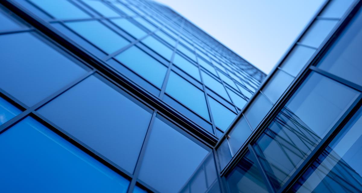 glass building