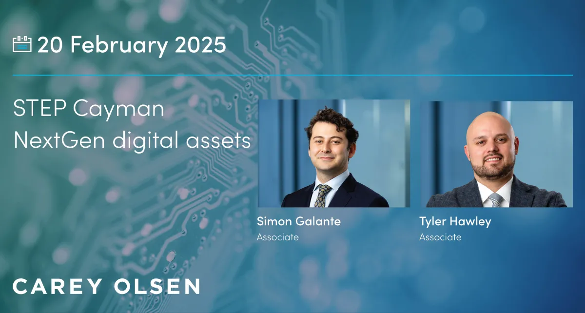 STEP Cayman NextGen digital assets