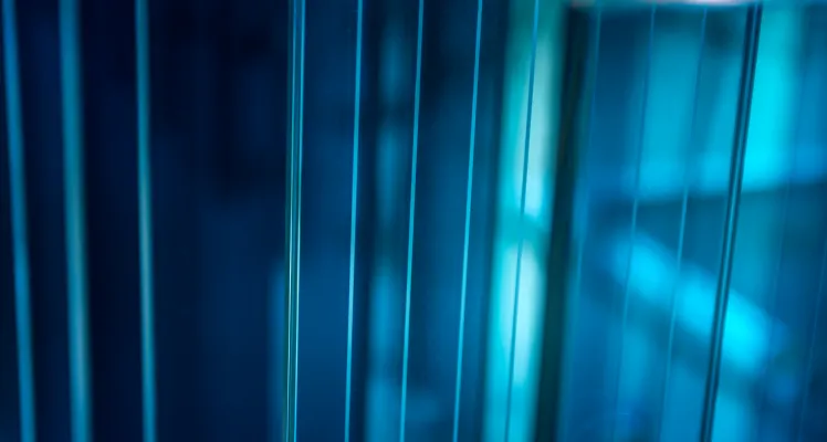 Blue abstract image