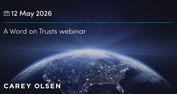 A Word on Trusts webinar - May 2026