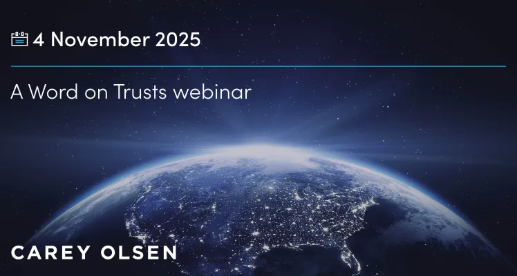 A Word on Trusts webinar - November 2025