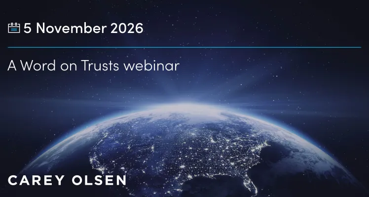 A Word on Trusts webinar - November 2026