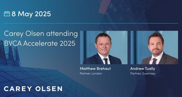 Carey Olsen attending BCVA Accelerate 2025
