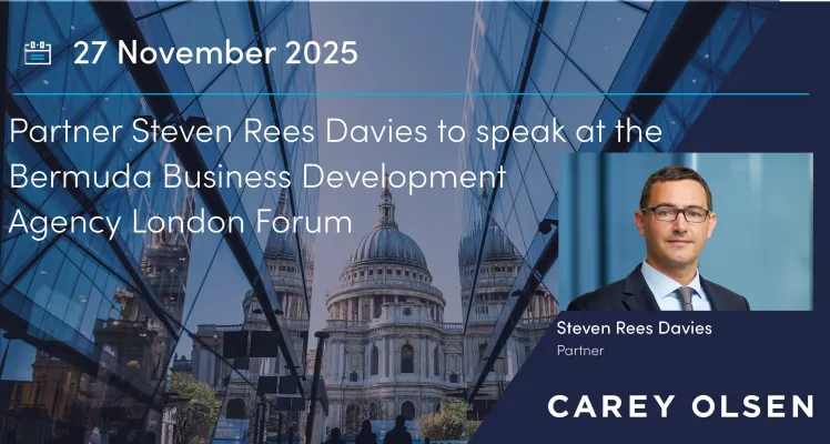 Bermuda Business Development (BDA) London Forum