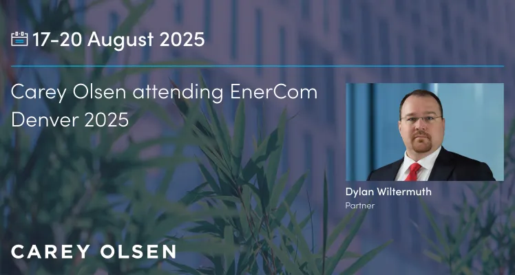 Carey Olsen attending EnerCom Denver 2025