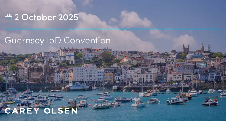 Guernsey IoD Convention 2025