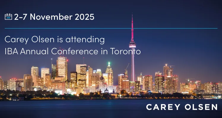 Carey Olsen in Toronto for the IBA Annual Conference 2025