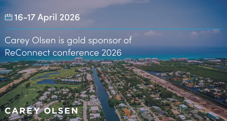 Carey Olsen is gold sponsor of ReConnect conference 2026