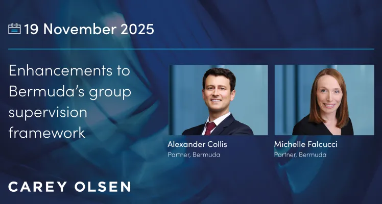 Enhancements to Bermuda's group supervision framework