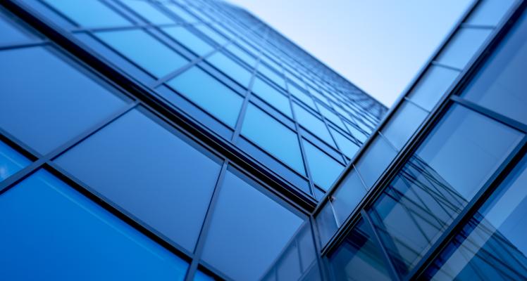 glass building