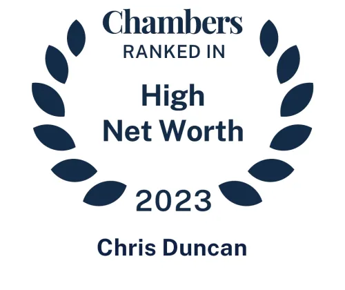 Chambers High Net Worth 2023 - Chris Duncan
