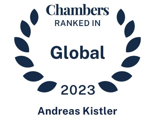Chambers Global 2023 - Andreas Kistler