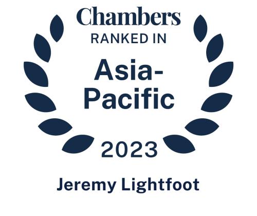 Chambers Asia 2023 - Jeremy Lightfoot