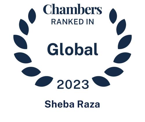 Chambers Global 2023 - Sheba Raza