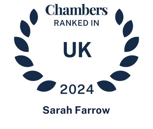 Sarah Farrow Chambers UK 2024