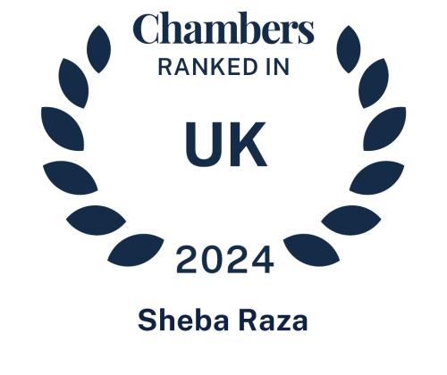 Sheba Raza Chambers UK 2024