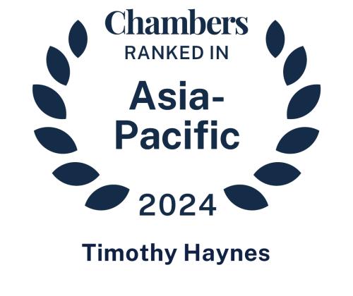 Chambers Asia-Pacific 2024 - Timothy Haynes