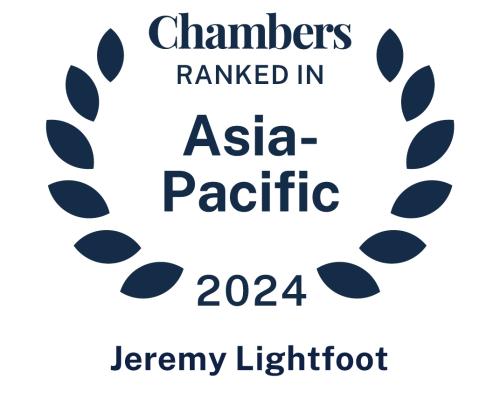 Chambers Asia-Pacific 2024 - Jeremy Lightfoot