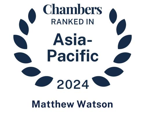 Chambers Asia-Pacific 2024 - Matthew Watson