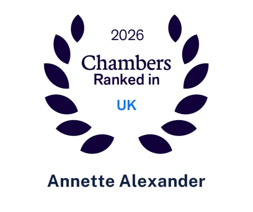 Chambers Top Ranked UK - Annette Alexander