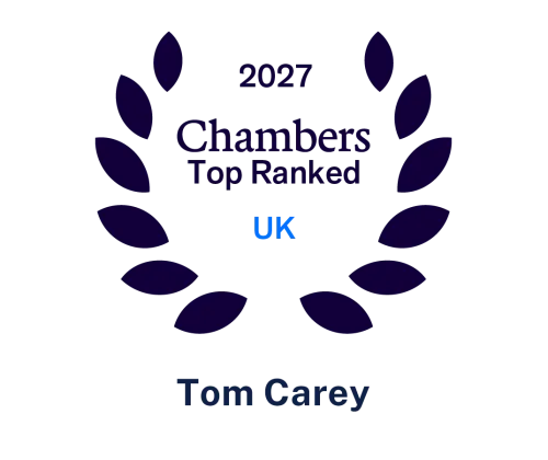 Tom Carey - Ranked in Chambers UK 2027