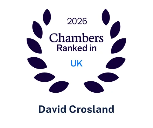 Chambers Top Ranked UK - David Crosland