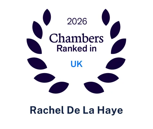 Chambers Top Ranked UK - Rachel de la Haye