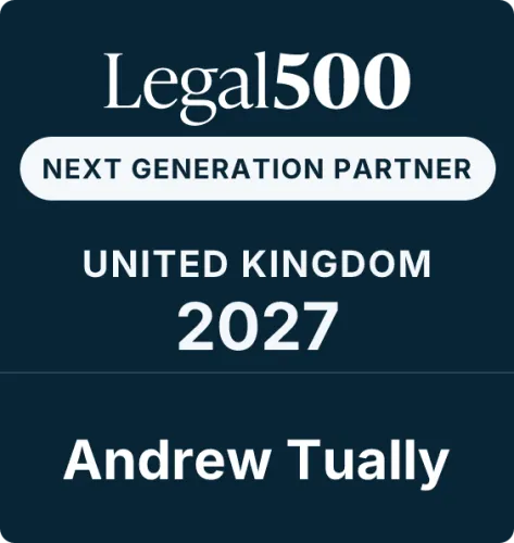 Andrew Tually next generation partner - investment funds - Legal 500
