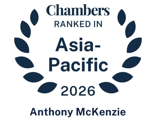 Anthony McKenzie - Chambers Asia 2026