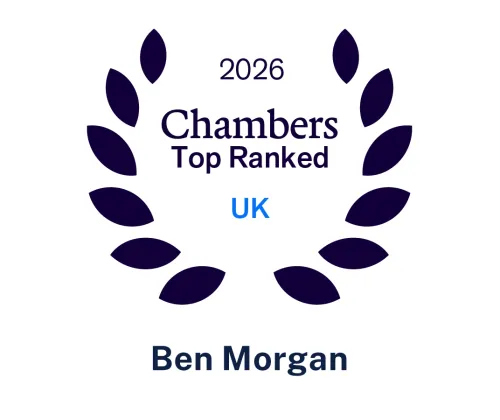 Chambers Top Ranked UK - Ben Morgan