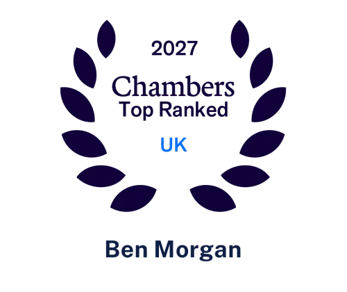 Ben Morgan - Ranked in Chambers UK 2027