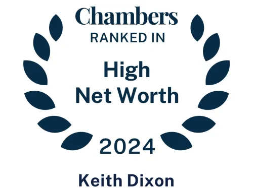 Chambers High Net Worth 2024 - Keith Dixon