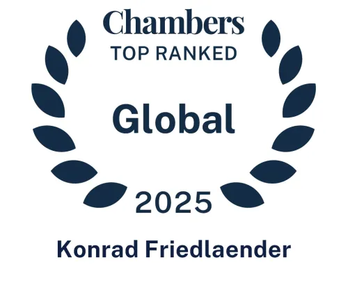 Chambers Top Ranked 2025