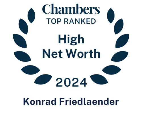 Chambers High Net Worth 2024 - Konrad Friedlaender