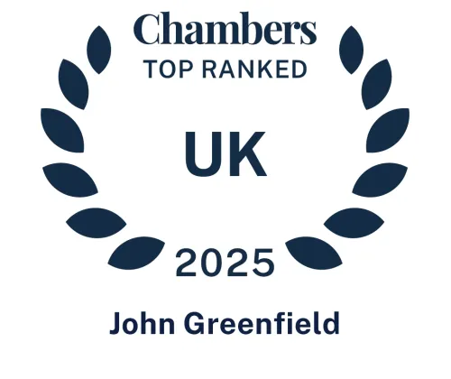 Chambers UK Top Ranked 2025
