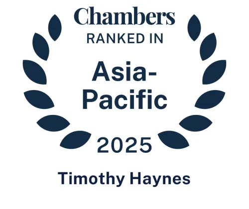 Chambers Ranked Asia-Pacific 2025