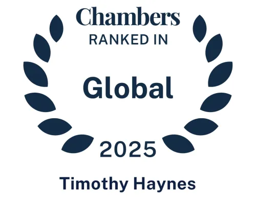 Chambers Top Ranked 2025